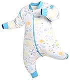 Super doux et confortable-Notre gigoteuse Chilsuessy, 100% coton de haute qualité, super doux, confortable, donne un merveilleux état de sommeil à bébé.