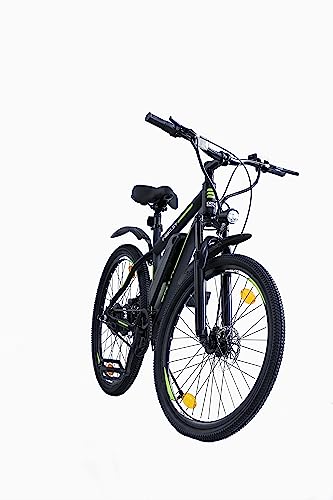 Image of ERTH ELECTRIC Product | Electric Bicycle | 250W BLDC Motor | 36V (Li-ion) 7.8 Ah Battery | Speed Upto 25 Kmph | Both Throttle and Pedal assist mode | Range Upto 40 KM on PAS and 30 KM on Throttle mode