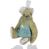 shabby Handmade Künstlerbär Ilse im vintage style von den Urbi-Bären