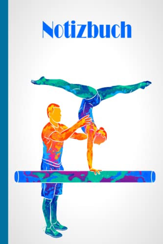 Gymnastik Notizbuch: Gymnastik Notizbuch, breit liniert, liniertes Papier-Notizbuch für Schule, Studenten, Geschenk für Kinder, Jungen, Mädchen, Gymnastik Notizbuch, Gymnastik Liebhaber