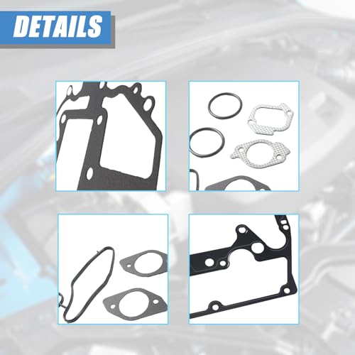 Image of AUCERAMIC 6.7L Powerstroke Valve Cover Gasket for 2011-2020 Ford F250 F350 F450 F550 Super Duty 6.7L Diesel Engine Valve Cover Gasket Set VS50828R