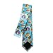 LITPUZC Men's Fashion Neck Ties Hot Air Balloon Blue Sky Cartoon Boys Necktie Festive Holiday Gifts Necktie for Wedding Parties Tuxedo Suit