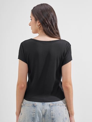 Image of Tokyo Talkies Women Tops for Woman Western|Regular Fit Western Women Tops|Comfortable Super Soft Casual Stylish All Day Top|Workwear Solid Tops
