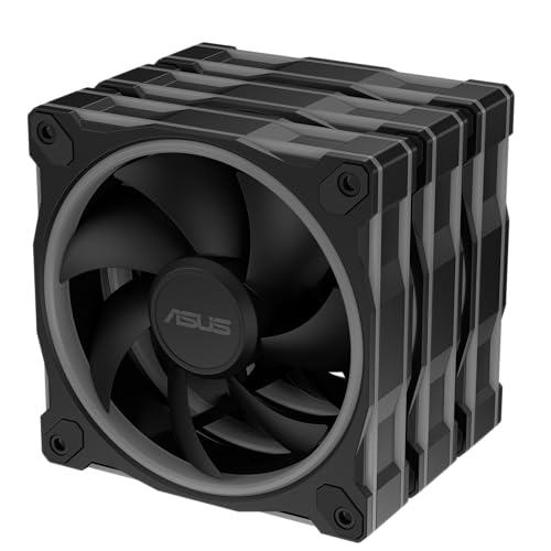 ASUS Prime MR120 ARGB Fan Black Triple Pack, 28mm Extra-Thick Frame, Quiet, high-Performance Cooling with PWM, 20 ARGB LEDs with Dual-Sided Frame Lighting, Aura Sync, 2 Year Warranty - image 9