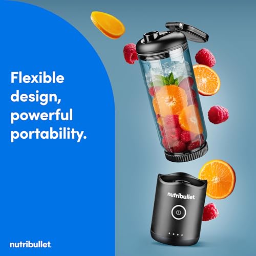 Image of nutribullet Flex Portable Blender NBPB50200AK, Matte Black