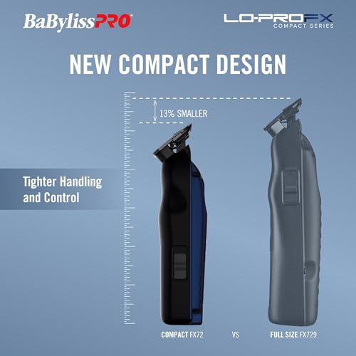 Image of BaBylissPRO High-Performance Compact LO-PROFX Trimmers for Men