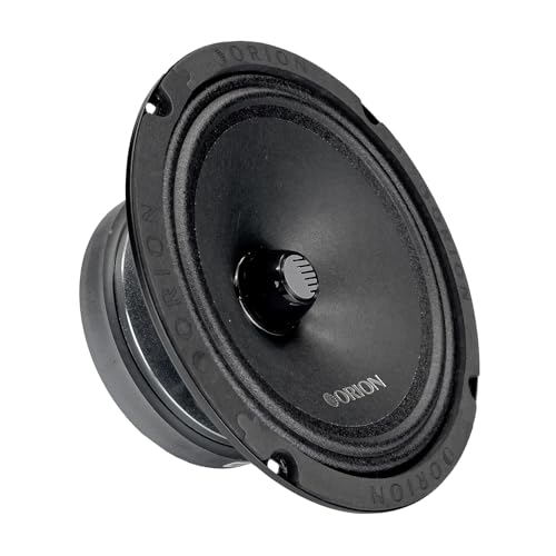 Orion Cobalt CM852 High Efficiency 8" Mid-Range Bullet Loudspeakers, 1200W Max Power, 300W RMS, 2 Ohm, 1.5" Voice Coil - Pro Car Audio Stereo, Midrange Speakers (Pair) by ORION - Image 2