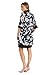 R&M Richards Womens 2-Piece Black & White Knee-Length Jacket Dress Set W/Necklace