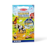 Melissa & Doug - Magnetic Take Along Jigsaw Puzzles - On the Farm