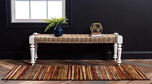 Alfombra decorativa Unique Loom beige 70x185 cm miniatura 3
