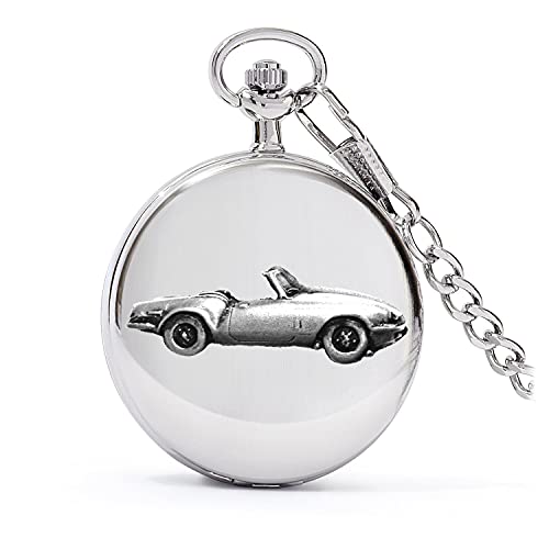 Montre gousset à quartz pour homme avec motif Spitfire Mk4 ref275