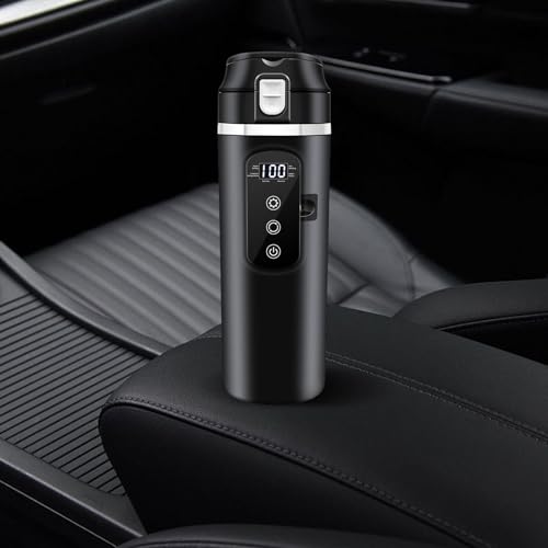 Hervidor Eléctrico Portátil para Auto 500ml Negro miniatura 5