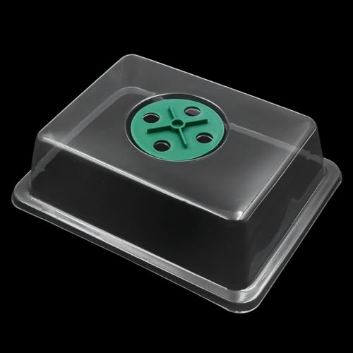ZONADAH 6 Pack Seed Trays 72 Cells Growing Trays with Clear Lids for Plants Growing Thicken Seedling Starter Growing Trays with 10 Plant Labels and Garden Hand Tool - Image 4