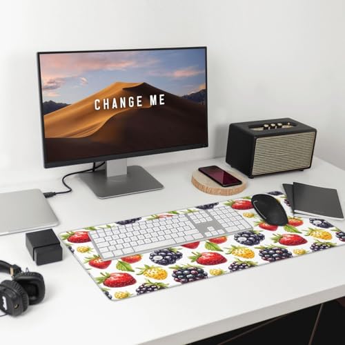 Sous-main de bureau avec bords cousus pour protéger votre table - 7