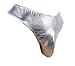 Sissy Pouch Panties Size 36"-38" Men's Bikini Briefs Thong Girly Knicker Male Underwear Sexy For Men--(Silver, ,L)