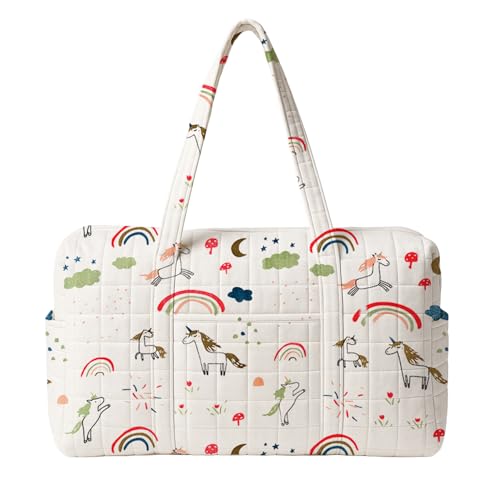 Image of MOM'S HOME New born Baby Organic cotton Travel Bag- Diaper Multipurpose Carry bags for Mothers | Pack -1 |