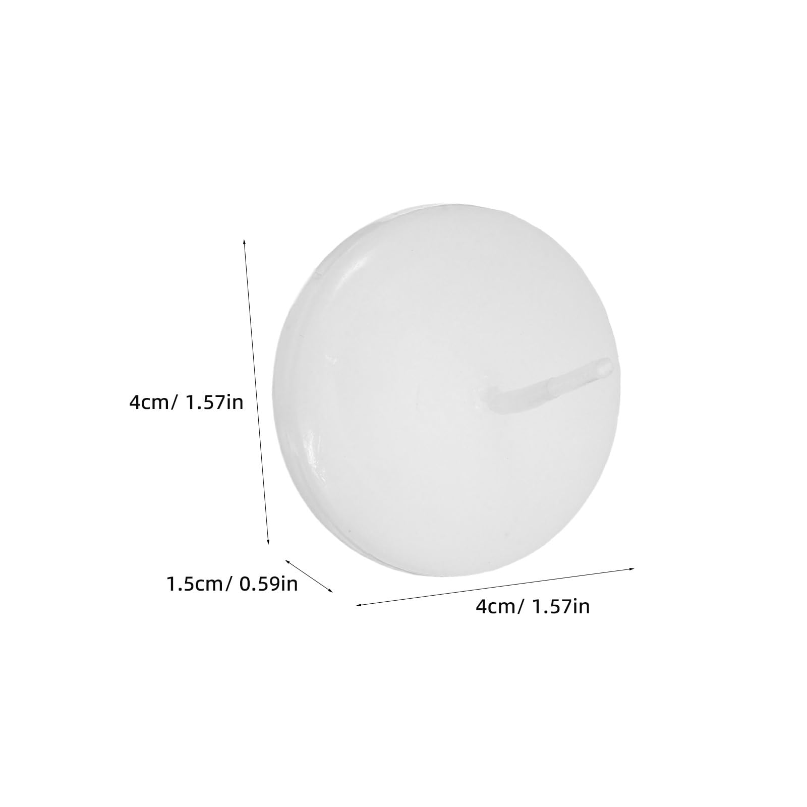 Tofficu 30 Unidades Velas Flotantes de Color Blanco para Centros de Mesa en Hoteles Brillo Prolongado Goteo Ideales para Bodas y Cenas Románticas