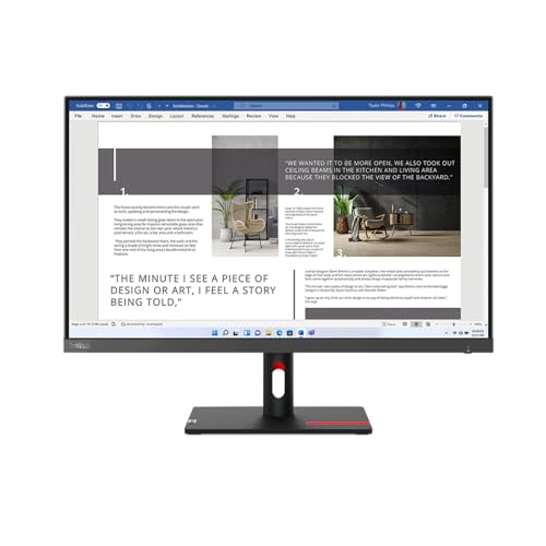 Lenovo ThinkVision S27i 30 LED display 68 6 cm 27 1920 x 1080 pixels Full HD Neuf - vue 4