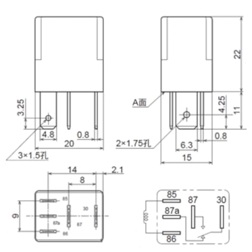 Relé CM1-24V ACM13202 soluciona fallos de encendido eléctrico en camiones 2