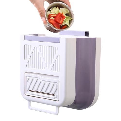 Poubelle de placard pliable pour camping-car et petit appartement