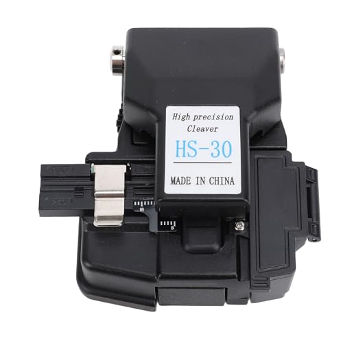 Optical Fiber Cleaver: with 16 Side Cutting Endface, Multifunctional Fiber Optic Tools for High Precision Optic Cable Cutting