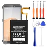 VUXYIT S73 - Batteria di ricambio compatibile con Oukitel S73 WP5 IP68 con kit di attrezzi di riparazione