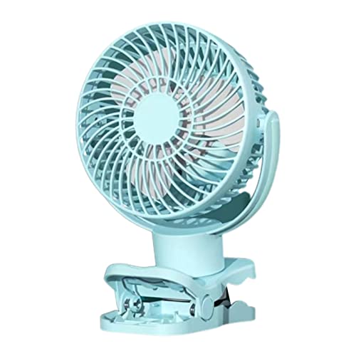 Ventilador de techo para camping con luz LED y control remoto de 4 velocidades