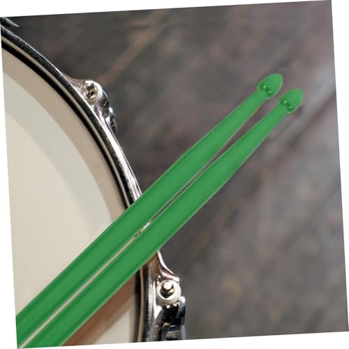 Baquetas profesionales dobles para batería color verde oscuro miniatura 4