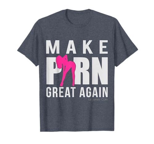 Funshirt Make Porn Great Again Funny T Shirt Party Shirt T-Shirt