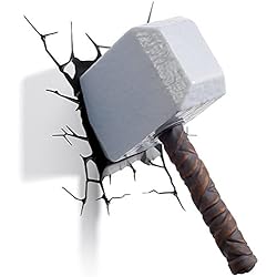 Lámparas De Pared Originales Lámpara Mesita Noche Tor Martillo 3D Pared Arte Deco