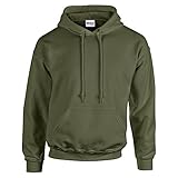 HeavyBlend hooded sweatshirt Gildan HeavyBlend, Hooded Sweatshirt Military Green L