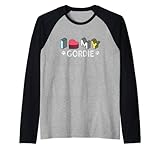 Gordie Personalized Dog Name Gordie Pet Lover Raglan Baseball Tee