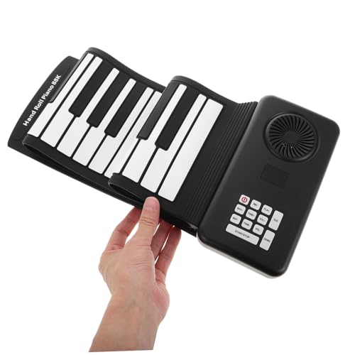 Vaguelly 88 Rouleaux Clavier De Piano Roulé À La Main À 88 Touches Piano Pliable À 88 Touches Piano Portable Piano Électronique À 88 Touches Piano Électronique Pliable Enroulable Piano - Les Beatles, Paul McCartney, John Lennon, RIngo Starr, George Harrison Vaguelly 88 Rouleaux Clavier De Piano Roulé À La Main À 88 Touches Piano Pliable À 88 Touches Piano Portable Piano Électronique À 88 Touches Piano Électronique Pliable Enroulable Piano – Image 4