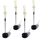 Chims 4 Pack Firework Centerpiece Lights,120 LED Fairy Light Banquet Table Centerpiece Lighting Decoration Star Pyrotechnics, Spirit Tree with Remote, for Christmas Party Indoor Decor Gift