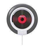 💽 【Mejore su estilo de vida】: con este reproductor de CD, podría crear un ambiente musical romántico para usted, ya sea en una fiesta relajada, lectura, yoga, llévelo a cualquier lugar, en cualquier momento. Su apariencia innovadora y elegante mejorará su estilo de vida. Gran elección como regalo, un regalo práctico y creativo para su familia y amigos.