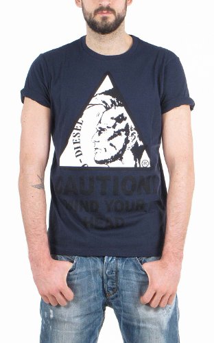 Diesel Men's T-Caution T-Shirt