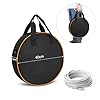 Waterproof Heavy Duty Cable Storage Bag Camping Cable Organiser Bag-Large Capacity, Campervan Caravan Hook-Up Lead Organiser Case Ideal EV Charging Cable Storage Bag for Car,Caravan (With orange edge) #2