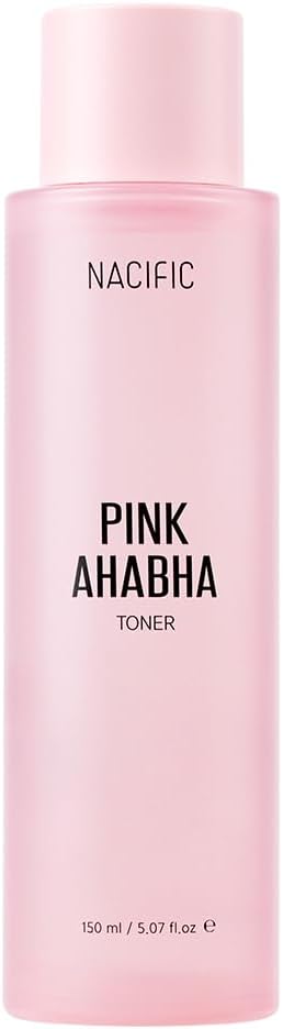 Pink AHA BHA Toner Watermelon extract, Glow, Moisturizing, Hyaluronic Acid 150ml, 5.07fl.oz