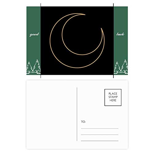 Cartes postales lune bonne chance pour vos correspondances créatives et décoration