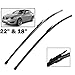 Produktbild HZHAOWEI Scheibenwischerblätter vorne, für BMW 2er F22 F23 218i 220i 228i 230i M235i M240i 218d 220d 225d 2014-2020 2019 2218