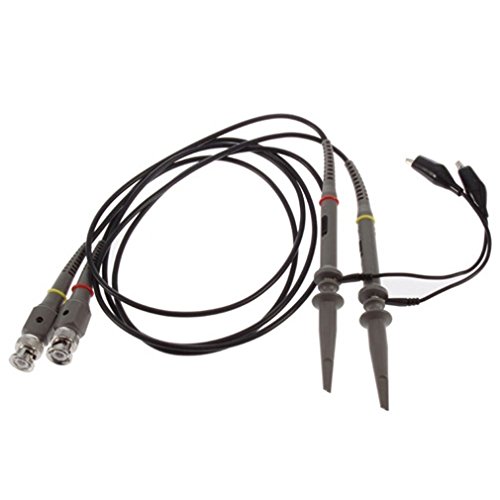  Gaoominy 2 Pack P6100 Oscilloscopio 100 Mhz Sonda 10: 1 E 1: 1 Commutabile Per Rigol Atten Owon Siglent