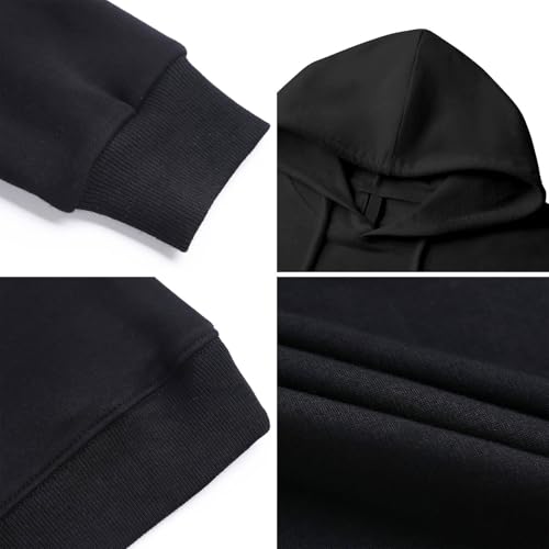 Medieval Retro Ethnic Style Hoodies for Men, with Adjustable Drawstring, Casual Sweatshirts with Pocket3