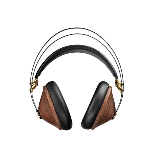 Image of MEZE AUDIO | 99 Classics Second Gen | Wooden Closed-Back Headphones for Audiophiles | Gaming | Podcasts | Wired Over-Ear Headphones with 3.5 mm to USB-C Adapter and Self-Adjusting Headband