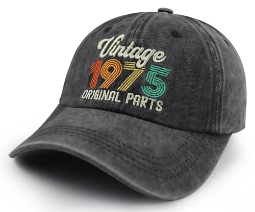 Image of 90th 80th 70th 60th 50th 40th 30th Birthday Gifts for Men Women, Vintage 1935 1945 1955 1965 1975 1985 1995 Hat