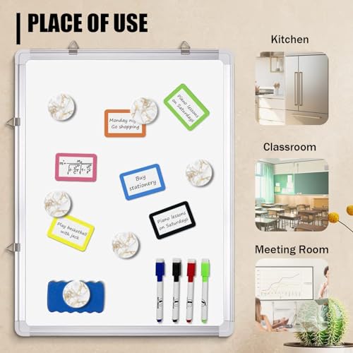12 Imanes de Vidrio Redondos para Refrigerador 30 mm miniatura 6