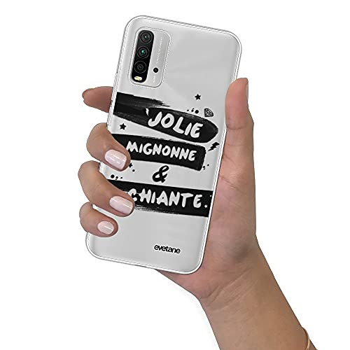 Carcasa Xiaomi Redmi 9T 360 integral Evetane transparente con diseño de moda 5