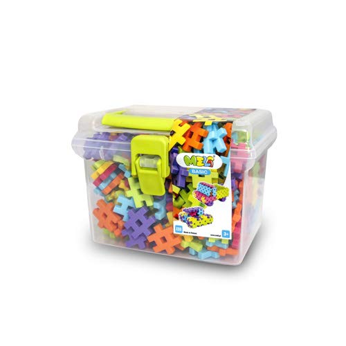 Meli - Basic Travel Box 250pcs Building Sets, Colour (Multicoloured) (50002)