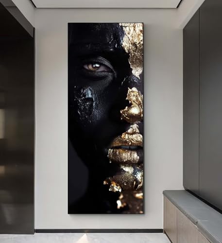Diamond painting adulte femme Afrique grand format 75x25cm broderie diamant