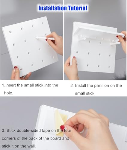 Kits de panneaux perforés en PP pour libérer l'espace des bureaux encombrés
