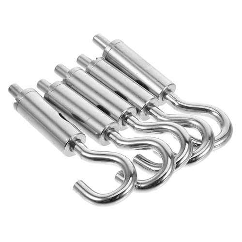 5 piezas Tensor Tipo Gancho y Ojal Portátil de Latón para Cables, Uso en Exhibiciones y Publicidad Exterior